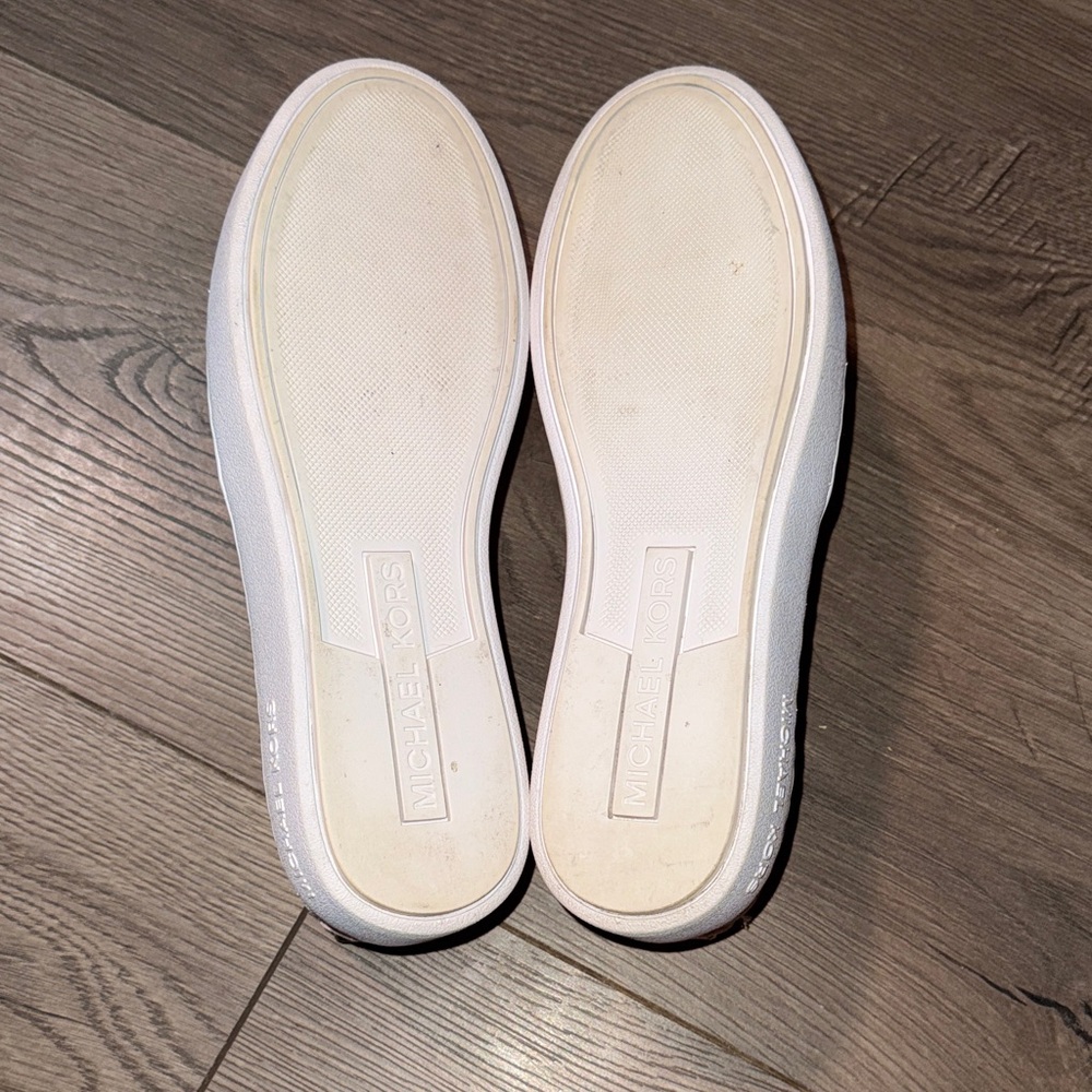 Michael Kors Teddi Signature Logo Slip-On Sneaker - Picture 7 of 8
